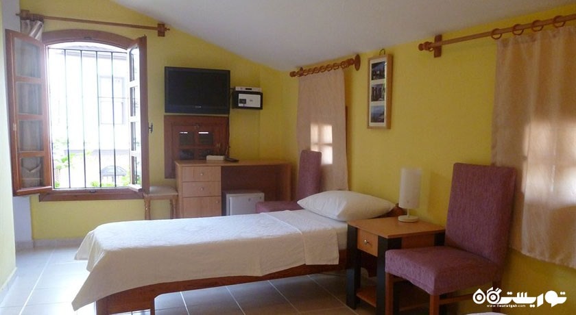 نمای کلی از اتاق سینگل